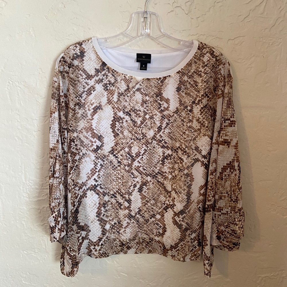Worthington size small top, EUC